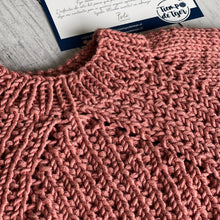 Cargar imagen en el visor de la galería, KIT CHALECO CATA NIÑA ALGODÓN XL