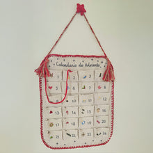 Cargar imagen en el visor de la galería, Kit calendario de adviento para tejer y bordar
