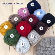 Cargar imagen en el visor de la galería, KIT GORRO INVIERNO