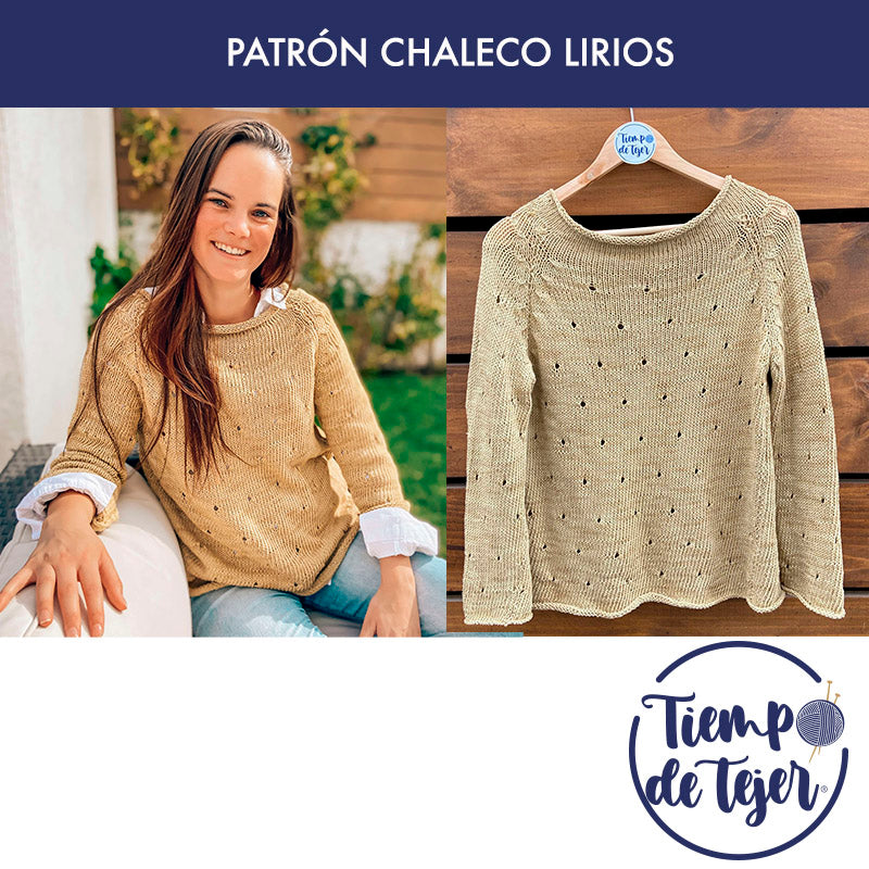 PATRÓN CHALECO LIRIOS