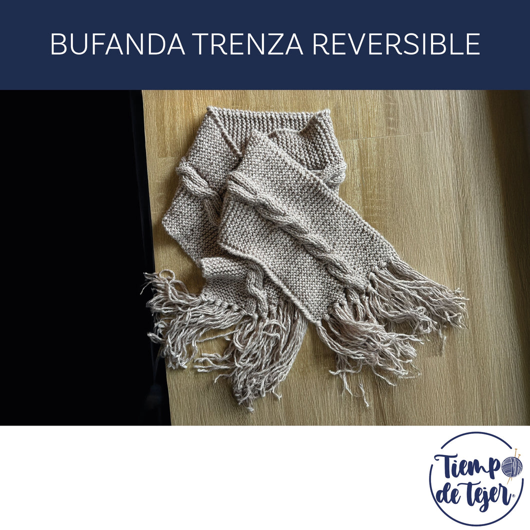 PATRÓN TRENZA REVERSIBLE