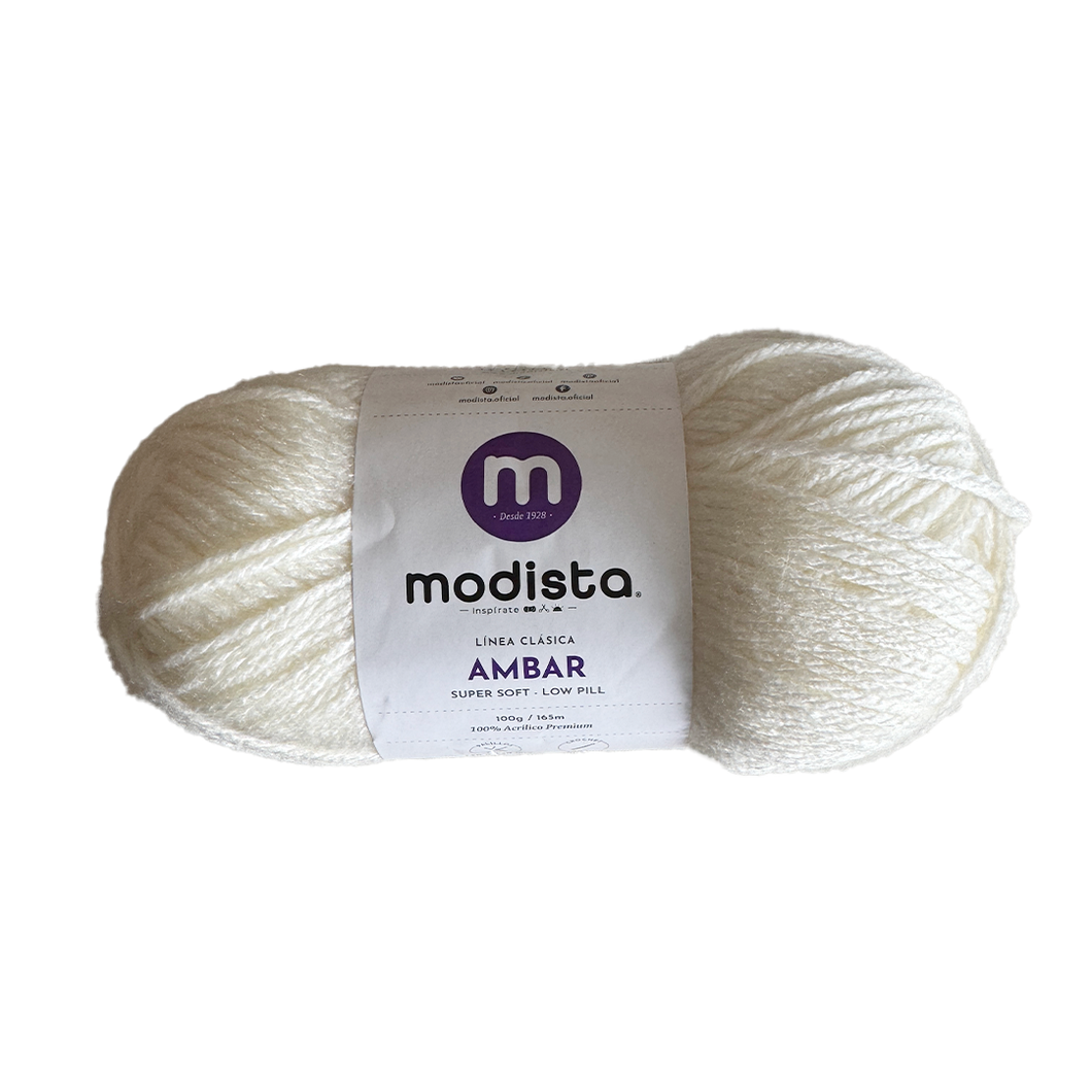 Modista Ambar 11 Blanco Invierno