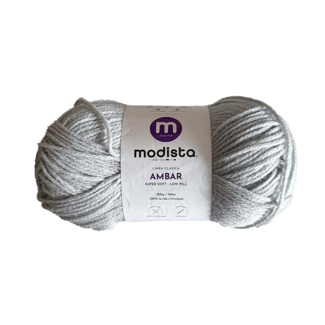 Modista Ambar 105 Gris Perla