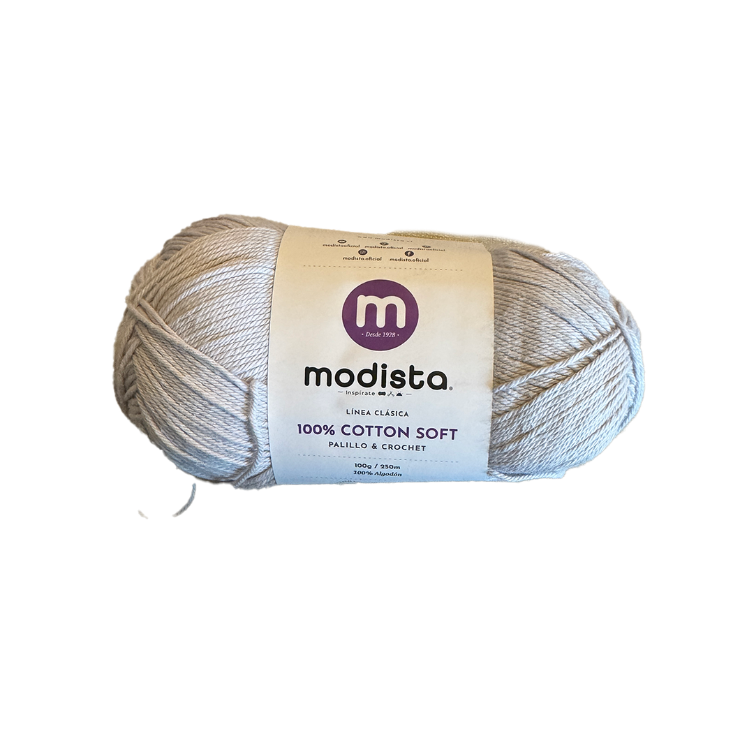 Modista 100% Cotton Soft 40 Gris Perla