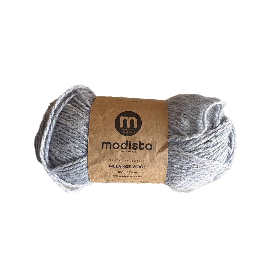 Modista Melange 632 azul invierno