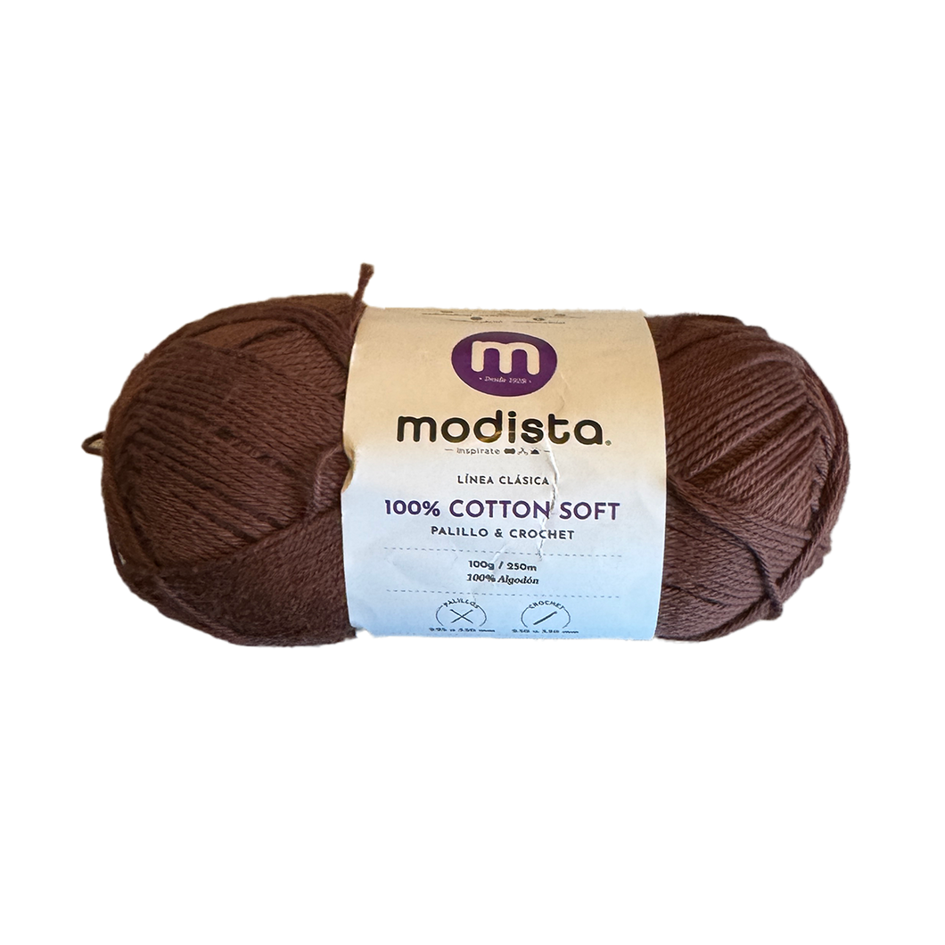 Modista 100% Cotton Soft 19 Chocolate