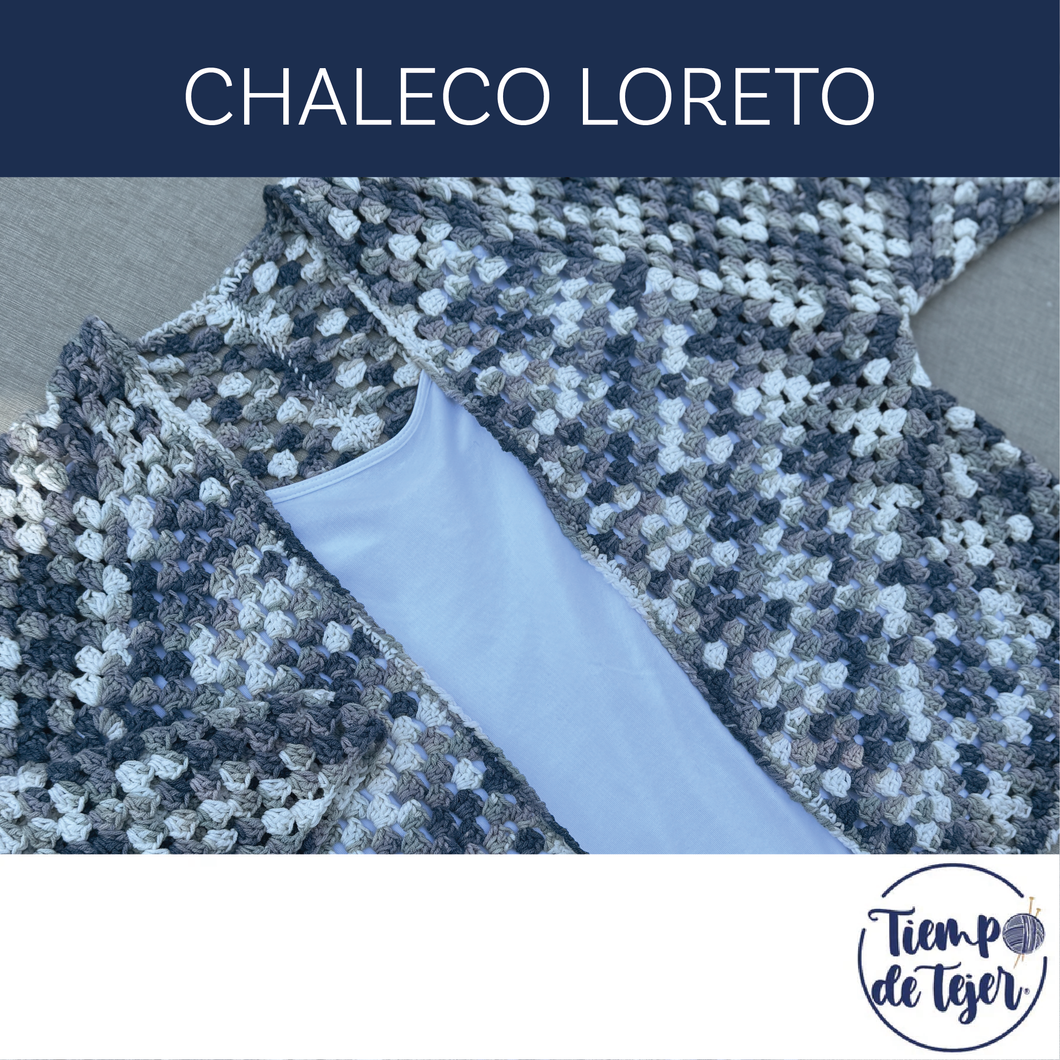 PATRÓN CHALECO LORETO