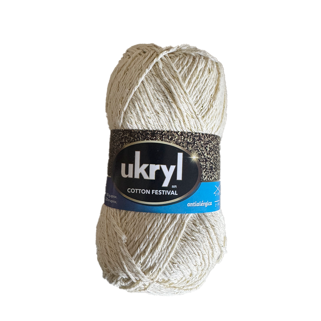 Ukryl Cotton Festival Crudo 1302