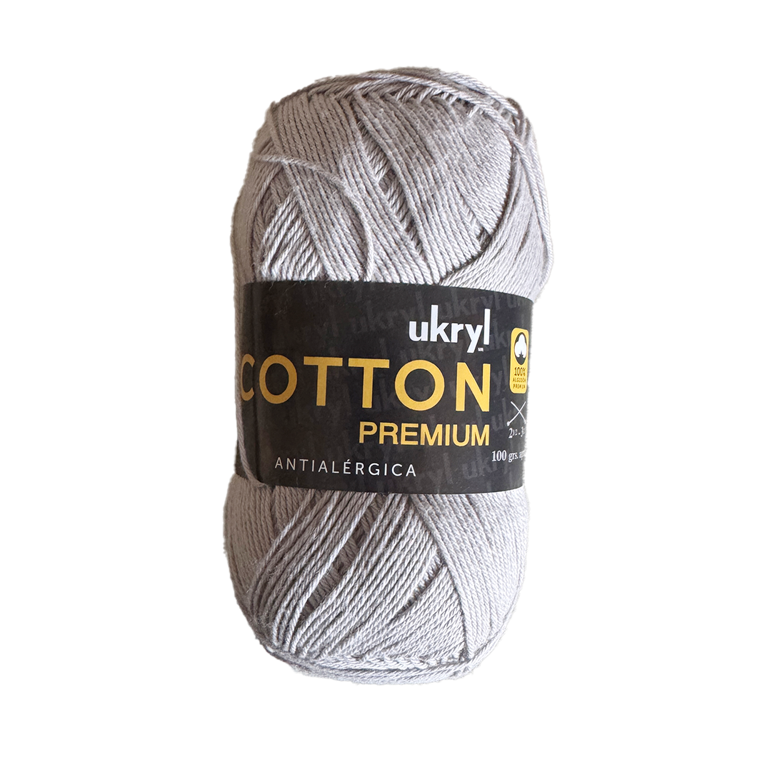 Ukryl Cotton Premium Gris Claro 07
