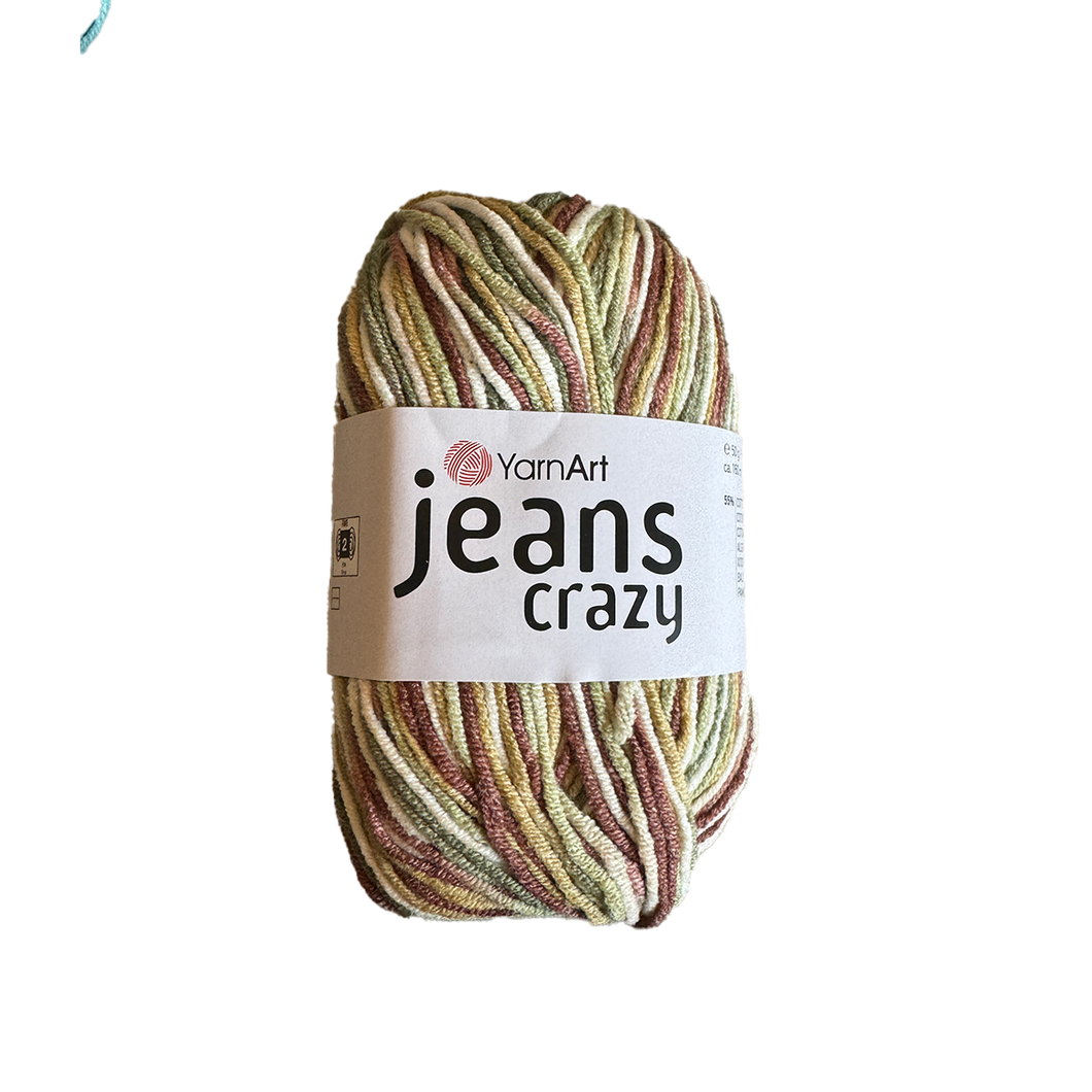 Yarn Art Jeans Crazy 7203 Verde Terracota