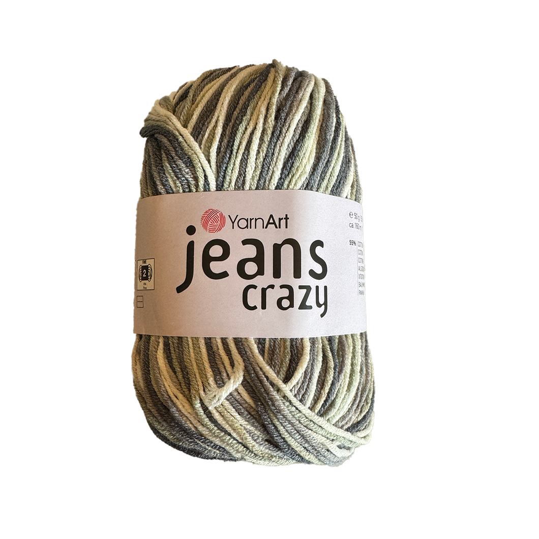 Yarn Art Jeans Crazy 7209 Gris Jasepado
