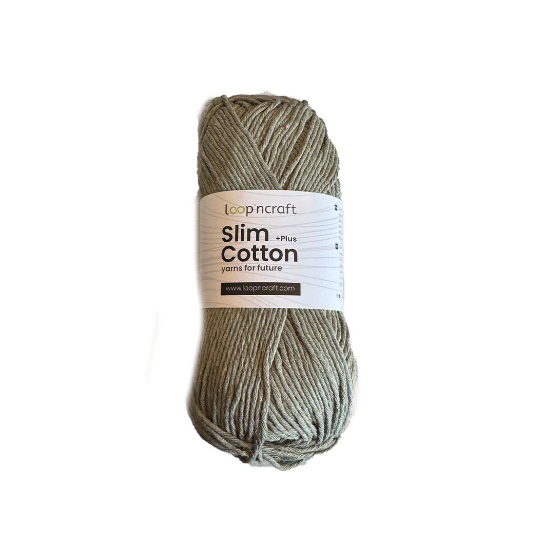 Loop'ncraft Slim Cotton SL10-28 Verde Olivo