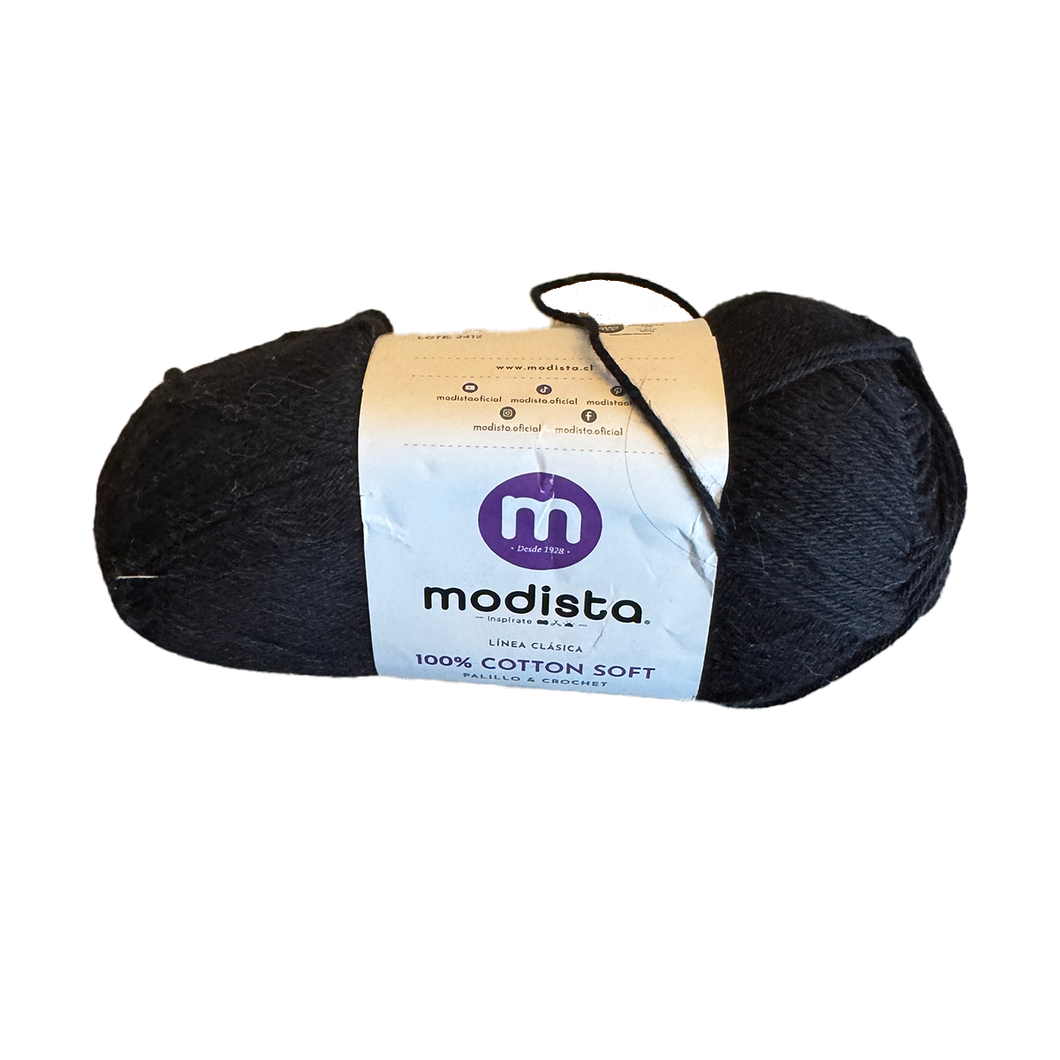 Modista 100% Cotton Soft 012 Negro