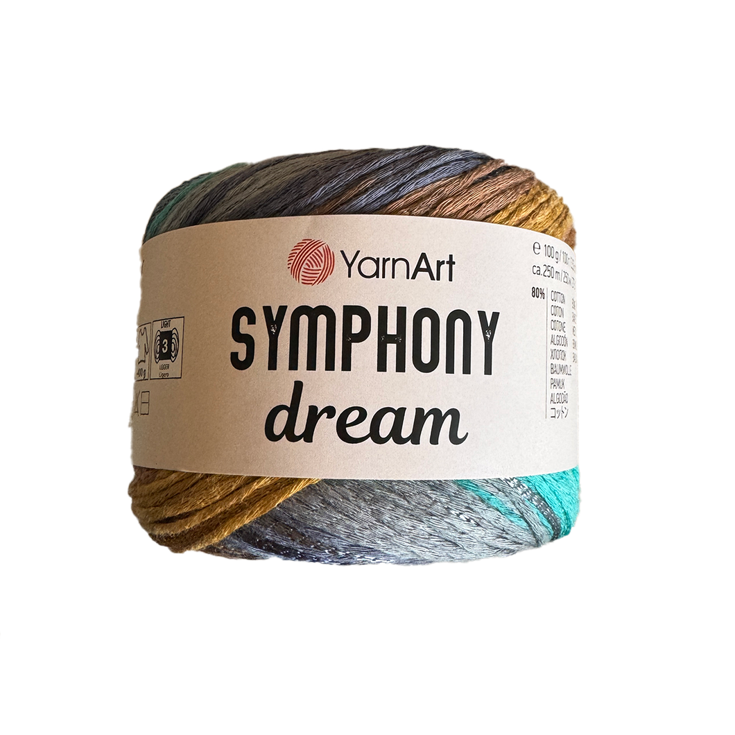 Yarn Art Symphony Dream 3107 Celeste / Beige