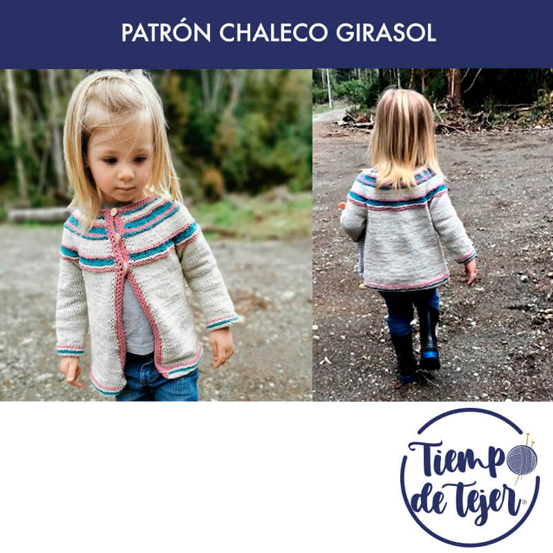 PATRÓN CHALECO GIRASOL