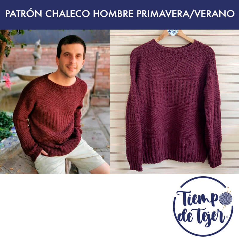 PATRÓN CHALECO JOAQUÍN – Tiempo de Tejer - Main Image